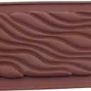 2pcs Break Apart Silicone Chocolate Molds Wave Chocolate Molds For Protein and Energy Bar Molds