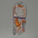 Amazon Basics Drain Clog Remover Tool, 6 Pack with 5 Plastic and 1 Stainless Steel Drain Snakes, Hair Unclogger for Toilet, Kitchen Sink, Bathroom Tub, Shower, Sewer