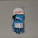 woom TENS Bike Gloves, Childs & Youth Bicycle Full Finger Protection with Grip for Road Cycling & Mountain Biking (Boys & Girls) (6, Blue)