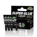 3 x Super Glue Liquid for Plastic, Wood, Leather, Jewelry, Paper, 2610 PSI Strength All Purpose Single-Use Mini CA Adhesive for Small Household Repairs, Quick Fixes - 4 x 1g