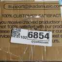 61 Key Portable Electronic Keyboard Piano w/ Lighted Full Size Keys, LCD, Headphones, X-Stand, Stool, Music Rest, Microphone, Note Stickers, Built-In Speakers, 3 Teaching Modes