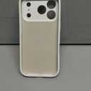 INGIDO for iPhone 17 Pro Case, Liquid Silicone Cover with Camera Protection Anti-Scratch Soft Microfiber Lining Shockproof Protective Phone Case for iPhone 17 Pro 6.3", White