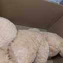 47 inch Big Giant Teddy Bear Stuffed Animals, Light Brown Soft Plush Life Size Bear Toy All Ages Gift for Children/Girlfriend/Valentine's Day/Christmas/Birthday/Baby Shower/Wedding/Party Decorations