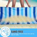 2 Pack Microfiber Beach Towel, Oversized Microfiber Pool Towel 75x 35, Sand-Free Beach Towel, Quick Drying Camping Towel, Super Absorbent Bath Blanket, Soft Breathable and Lightweight