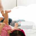 Refillable Plastic Wipes Dispenser Box with Lid Portable Wet Tissue Holder for Baby and Adult Use Non-Slip One-Hand Operation Storage for Living Room Kitchen Bathroom Bedroom