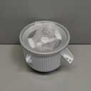 Ice Cream Maker Attachment for KitchenAid Mixers, Fits KitchenAid 4.5/5QT & 6QT Stand Mixers, Frozen Ice Cream & Sorbet Gelato Maker for KitchenAid, 2 Quart, White(Machine/Mixer Not Included)