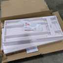 GoSports 4 x 2 ft Resort Collection All Weather Cornhole Boards - Choose Rustic, Beach, White DIY, Blue Stripe, Palms - Regulation Size Set