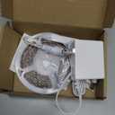 13ft/4M Voice-Activated Led Vanity Mirror Lights Kit Bendable NO Need to Cut Vanity Make-up Mirror Cloakroom Adjustable Flexible Strip Light Table Set with Dimmer and Power Supply