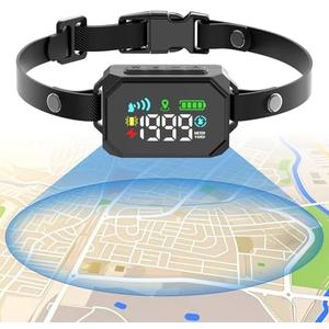 VERSMELO GPS Wireless Dog Fence, Electric Fence for Dogs, Perimeter Collar Fence System, Radius 33-1999 Yards, IPX7 Waterproof, Beep Vibration Shock Correction, for Pets Over 18 Lbs