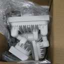 iMaihom 50W Motion Sensor Outdoor Lights, 5000LM Hardwired Motion Sensor Flood Light, Dusk to Dawn Outdoor Lighting, 6500K LED Security Light, IP65 Waterproof Motion Detector Lights for Outside, White