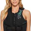 O'Neill Women's Siren USCG Life Vest, Black/Black/Black, 4