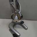 Cilio Commercial Grade Citrus Press Manual Juicer, Silver Matte