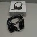 Logitech H390 Wired Headset for PC/Laptop, Stereo Headphones with Noise Cancelling Microphone, USB-A, in-Line Controls, Works with Chromebook - Black