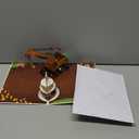 3D Greeting Pop Up 3rd Birthday Card with light and music, Crane Truck card For Boy, Nephew, Grandson, Son, Toddler, with Envelope, Message Card - Open it play: plays hit song 'Happy Birthday'