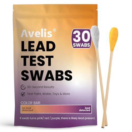 Avelis 21 PCS Lead Test Kit for Dishes, Premium Lead Testing Swabs for Paint & Jewelry, 3rd Generation Fast & Accurate at-Home Heavy Metal Detector Tester for Ceramics