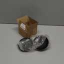 Decorative Iron Plate Candle Holder, Black, Set of 3,Candle Stand for LED & Wax Candles