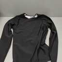 Sauna Sweat Suit Shapewear Top Trainer Workout Body Shaper Sweatsuit Long Sleeve Shirt Women, S