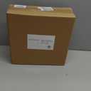 LED Flush Mount Ceiling Light Fixture, 12In Crystal Chandelier with Clear Bubble Acrylic, Modern Ceiling Lighting for Dining Room, Bedroom, Living Room, Kitchen, Brushed Nickel, 4000K Dimmable