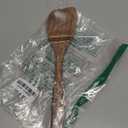 FAAY Teak Wooden Utensils, Healthy Spoon and Spatula Handcraft from High Moist-Resistance Teakwood for Non Stick Cookware (Corner Spoon - Right Hand)