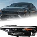 LH USA Tpye LED Headlight Assembly Fit for 2024 2025 Hyundai Elantra Headlamp Left Driver Side W/Module Double Lentille 92101AA740 92101-AA740