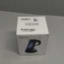 Wireless Charger for Samsung: 3 in 1 Wireless Charging Station for Samsung Galaxy Watch 8 7 6 5 4 3 Pro Classic Galaxy Buds - Charger Dock Stand for S25 S24 Ultra S23 S22 S21 Note Z Fold Android (Black)