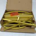 Gold Metal Arch Backdrop Stand 2 Set 7.2FT, 6FT Wedding Arch Stand Arched Door Frame for Birthday Party Baby Shower Ceremony Indoor Outdoor Celebration Decor (7.2FT, 6FT)