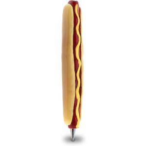 Hotdog Writing Pen - Unique Food Ballpoint Pen for School or Office, Writing Stationery Supplies, Cool Ballpoint Marker for Kids and Adults