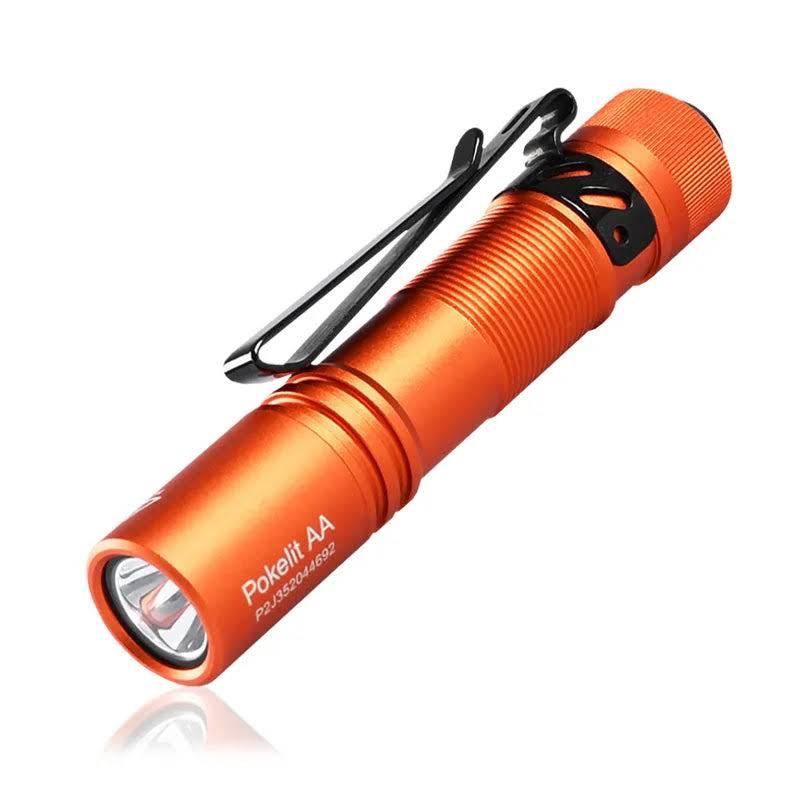 Pokelit AA EDC Flashlight – 1000 Lumens, USB-C Rechargeable, High CRI90 Pocket Torch