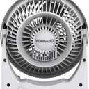Vornado 533DC Energy Smart Small Air Circulator Fan with Variable Speed Control, White