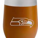 The Memory Company Officially Licensed NFL Game Day Tumbler 40oz Rhinestone-Embellished Game Day Tumbler - Stainless Steel Sports Water Bottle with Lid & Straw, Vacuum Insulated, Hot & Cold Drinks