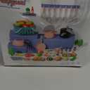 Amazon.com: 130Pcs Kitchen Playset, Toddler Pretend Cooking Play Pots, Pans, Utensils Cookware, Daily Food Fruit Veges, Shopping Storage Basket, Dessert, Prop Money, Learning Gift for Child (Blue) : Toys & Games