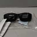Lazy Glasses Bed Prism Glasses, Horizontal High Definition Reading Glasses for Laying Down Reading and Watching TV (Black)