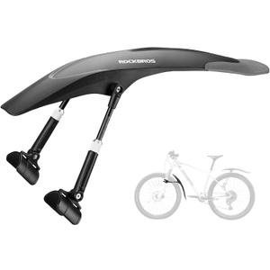 ROCKBROS Bike Fender Adjustable Bicycle Fenders for 26"/27.5"/29" Mountain Bike Universal Front Rear Mud Guards for MTB