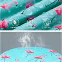 uideazone Mens Swim Trunks with Compression Liner Swimming Shorts 7 Inch Inseam Waterproof Quick Dry Beach Sport Shorts M-XXL (Black, XL)