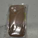 GUAGUA for iPhone 13 Case with Wrist Strap, iPhone 13 Wavy Phone Case Cute Curly Wave Shape Design with Adjustable Wristband Kickstand Shockproof Protective Phone Case for iPhone 13 6.1 Inch, Brown