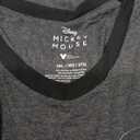 Disney Mad Mickey Mouse Distressed Ringer Design T-Shirt Adult Men's Tee (Premium Charcoal Heather/ Black, 3X-Large)