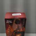 Santa Claus Snow Globe Christmas, Musical Snow Globe Lantern Lights with 6H Timer Battery & USB Powered, Retro Style Holiday Glitter Snow Globes for Xmas Home Decoration Indoor Holiday Party Gifts (Bty-lrbl)