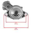 Caltric Starter Motor Compatible with Briggs & Stratton 84006533 845761