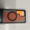 TORRAS Strong Magnetic & Seamless Stand for Samsung Galaxy S25 Ultra Case, Fit for MagSafe, Mil-Grade Drop Protection, Kickstand for Samsung Galaxy S25 Ultra Case, Translucent Back/Black Edge