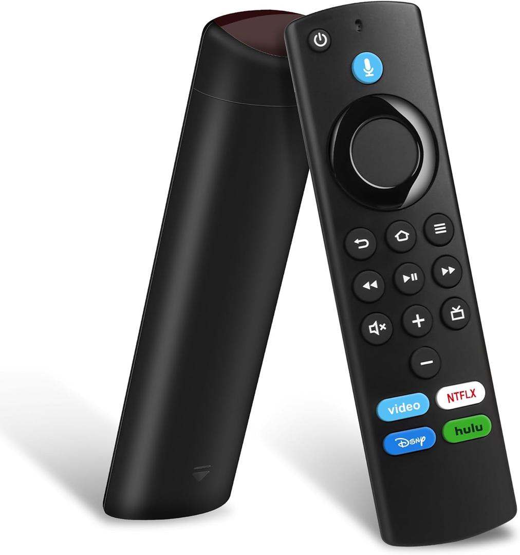 Replacement Voice Remote Fit for Smart TVs Stick (4K /4K Max/Lite/Cube), Smart TV(3rd Gen), for Insignia-Toshiba-Pioneer Smart TV