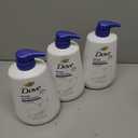 Dove Body Wash with Pump with Skin Natural Nourishers Instantly Soft Skin and Lasting Nourishment Deep Moisture Cleanser Effectively Washes Away Bacteria While Nourishing Your Skin 34 oz (Pack of 3)