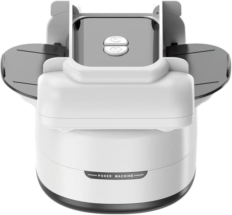 Card Shuffler Automatic, 1-4 Deck Automatic Pokers Card Shuffler, Low Noise & Portable shufflers Machine for Bridge, Blackjacks, Pokers Card Games