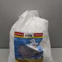 TARPAL Semi Clear Tarp 12x16ft Large Tarp Waterproof Clear Plastic Tarps with Grommets and Reinforced Edges for Patio,Porch and Outdoor Plant,Chicken Coop,Garden,Cat Litter