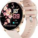 1.43 Women's Smart Watch, AMOLED Display, Work with Android/iPhone, Waterproof IP68, Long Battery Life, Fitness & Health Tracker, Heart Rate Monitor, Step Counter, Track Your Workout, Run and More