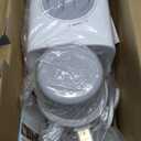 Bear Baby Food Maker with 18.5oz Dual-Layer Steam Baskets, OneStep Baby Food Processor Steamer Puree Blender Grinder Mills, Auto Cooking Grinding&Sterili-zing for Healthy Homemade Baby Food, BPA-Free (White)