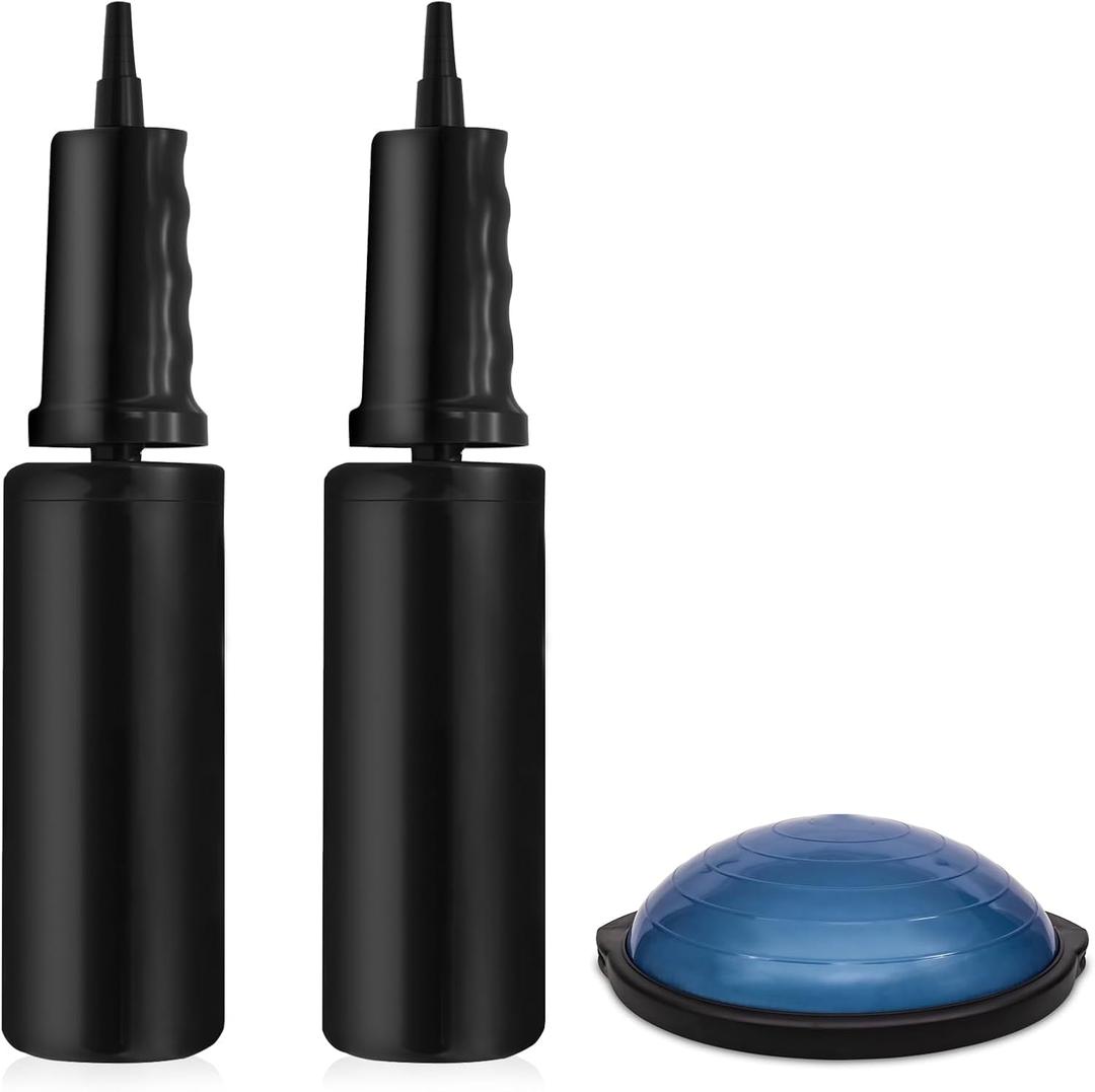 Ball Pump Compatible with Bosu for Balloons,Yoga Ball,Manual Hand Air Ball Balance Trainer Pump Compatible with Bosu,2 Pcs