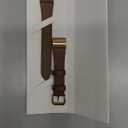 Simpeak Leather Band Compatible with Fitbit Charge 2, Genuine Leather Wristband Strap Replacement for Fitbit Charge 2 (Brown)