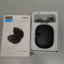 Bluetooth Earbud Headphones Wireless in Opean/Non-Open Ear Use Earphone with Earhooks for Sports Running Earbud HiFi Stereo, ENC Mic, About 40Hrs Office Black (Black)