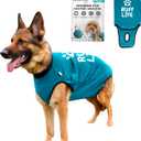 BellyGuard Recovery Suit for Dogs, Comfy Dog Surgery Suit, Female Spay and Male Neuter Onesie for Post-Op Care (XX-Large, Blue)