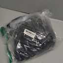 BDDC Table Skirts for Rectangle Tables 6ft - One-Piece Black Tablecloths and Skirt, Wrinkle Resistant Ruffles Elastic Cover for Banquets, Weddings, Events, Parties (72" x 30" (Rectangular))